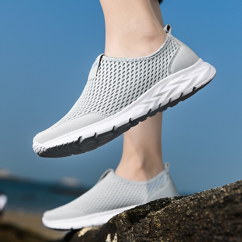 🔥Last Day Promotion 70% OFF 🎁 Men's Casual Leather Good Arch Support & Non-slip Outdoor Breathable Walking Shoes - 2001
