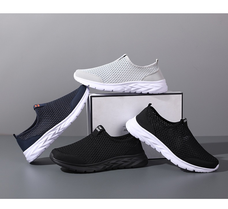 🔥Last Day Promotion 70% OFF 🎁 Men's Casual Leather Good Arch Support & Non-slip Outdoor Breathable Walking Shoes - 2001