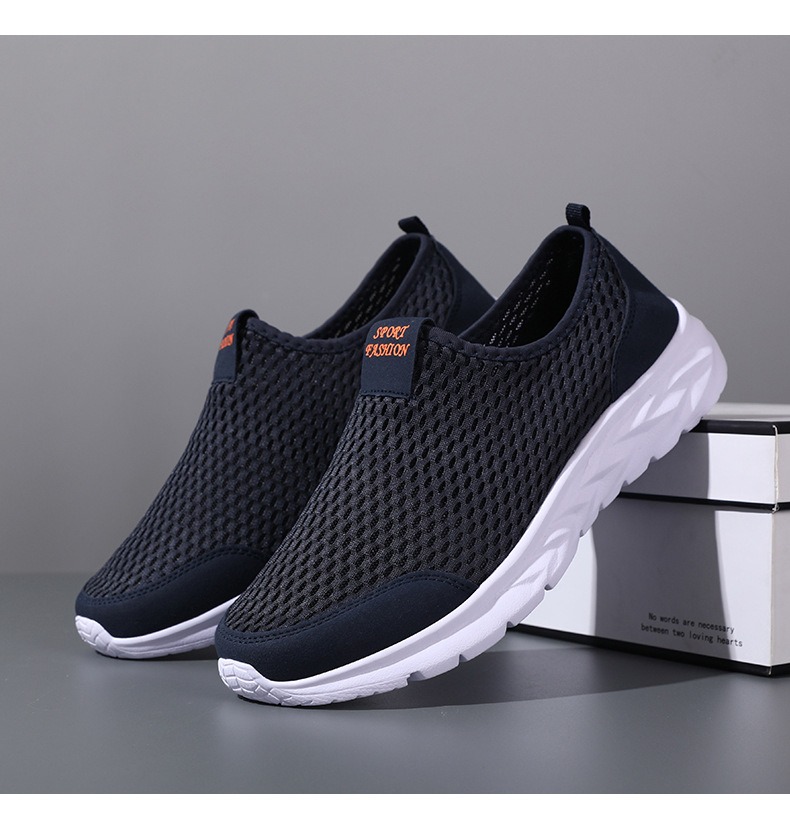 🔥Last Day Promotion 70% OFF 🎁 Men's Casual Leather Good Arch Support & Non-slip Outdoor Breathable Walking Shoes - 2001