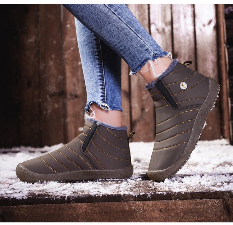 🔥Last Day Promotion 70% OFF 🎁 🔥Cotton Velvet Winter Warm Non-slip Shoes FOR MALE & FEMALE - 3041