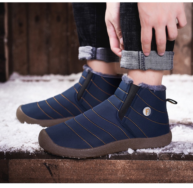 🔥Last Day Promotion 70% OFF 🎁 🔥Cotton Velvet Winter Warm Non-slip Shoes FOR MALE & FEMALE - 3041