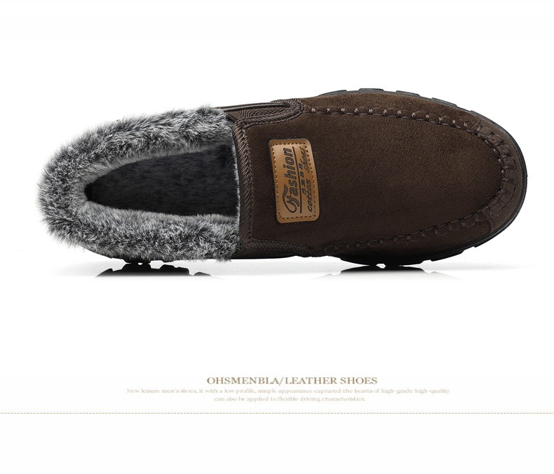 🔥Last Day Promotion 70% OFF 🎁 🔥Cotton Velvet Winter Warm Non-slip Shoes FOR MALE & FEMALE - 2031