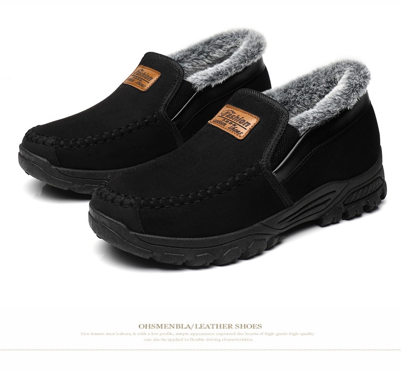 🔥Last Day Promotion 70% OFF 🎁 🔥Cotton Velvet Winter Warm Non-slip Shoes FOR MALE & FEMALE - 2031