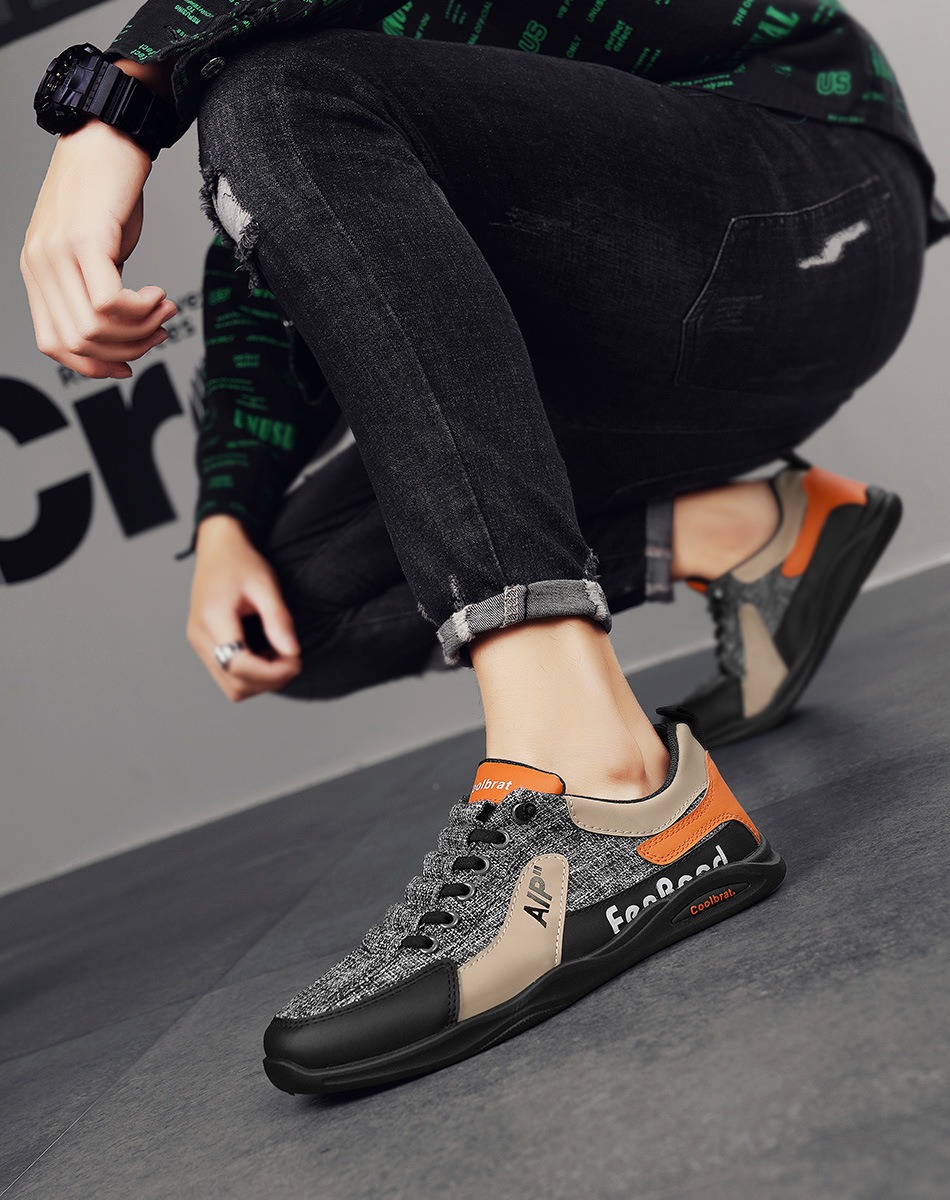 🔥Last Day Promotion 70% OFF 🎁  Men's Outdoor Non-slip Comfy Arch Support Walking Shoes, Comfy Orthopedic Walking Shoes - 3043
