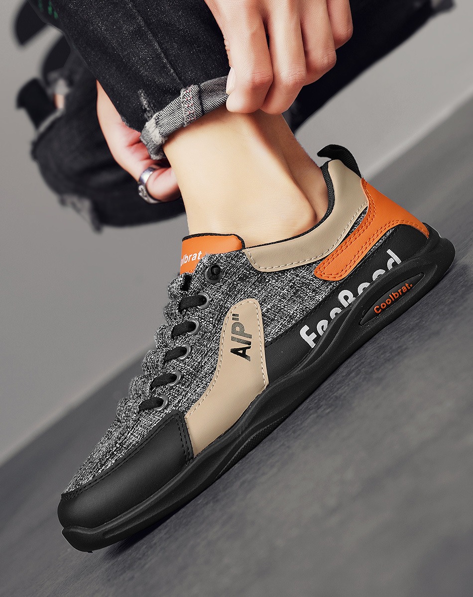 🔥Last Day Promotion 70% OFF 🎁  Men's Outdoor Non-slip Comfy Arch Support Walking Shoes, Comfy Orthopedic Walking Shoes - 3043