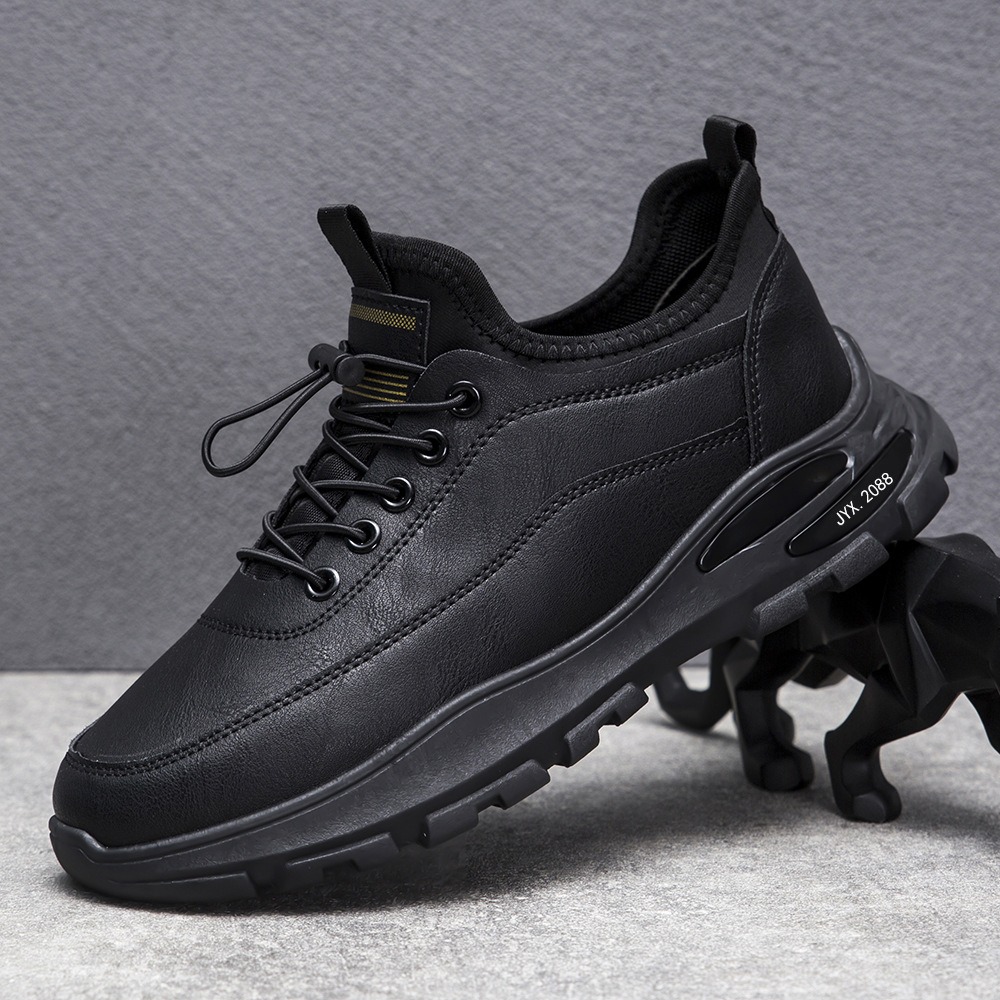 🔥Last Day Promotion 70% OFF 🎁 Men's Casual Leather Good Arch Support & Non-slip Outdoor Breathable Walking Shoes - 6803