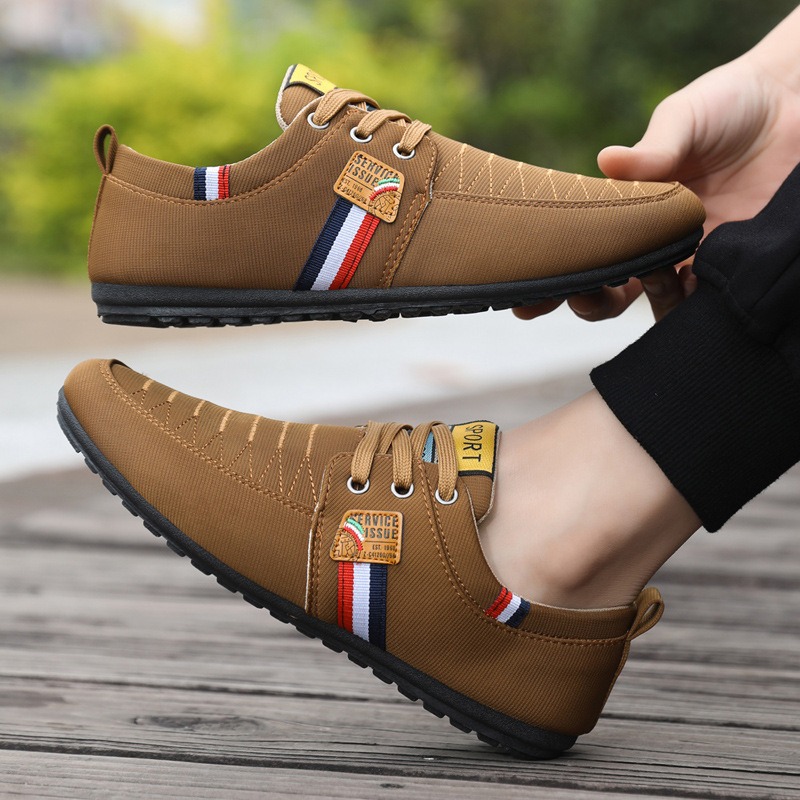 🔥Last Day Promotion 70% OFF 🎁 Men's Casual Leather Good Arch Support & Non-slip Outdoor Breathable Walking Shoes - 6803