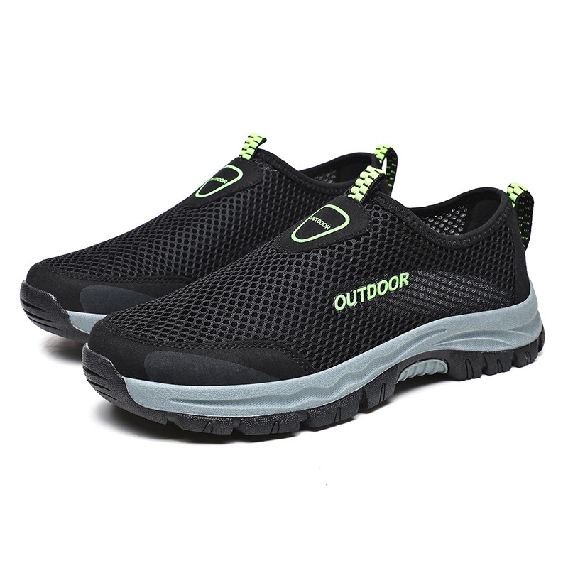 🔥Last Day Promotion 70% OFF 🎁 Men's Good Arch Support & Non-slip Outdoor Breathable Walking Shoes - 3005