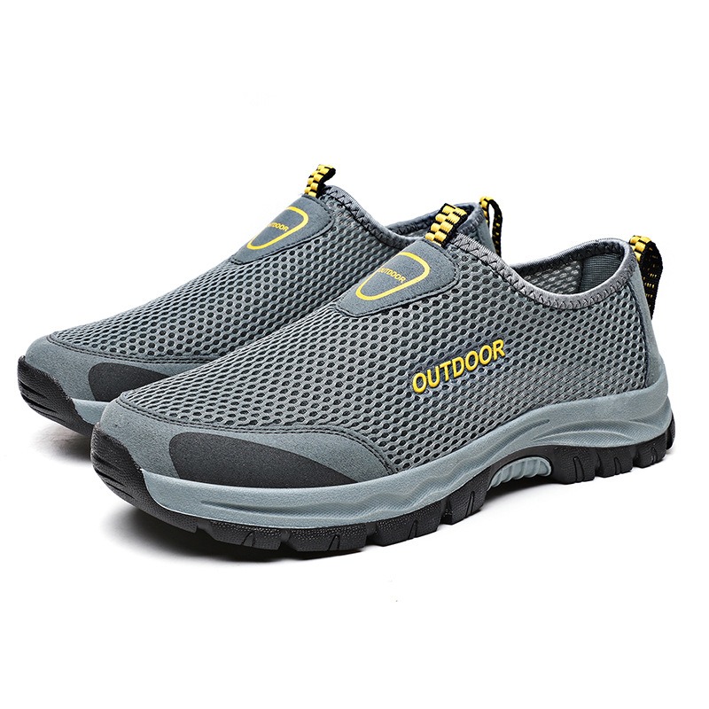 🔥Last Day Promotion 70% OFF 🎁 Men's Good Arch Support & Non-slip Outdoor Breathable Walking Shoes - 3005