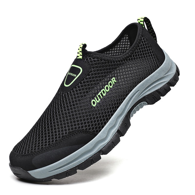🔥Last Day Promotion 70% OFF 🎁 Men's Comfy Hollow Out Breathable Mesh Casual Walking Shoes - 6808