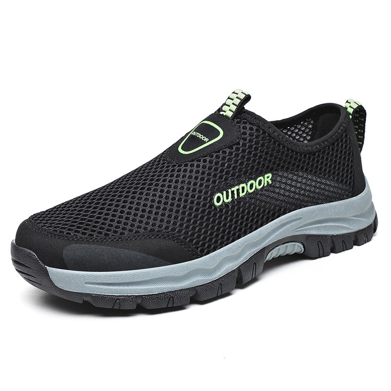 🔥Last Day Promotion 70% OFF 🎁 Men's Comfy Hollow Out Breathable Mesh Casual Walking Shoes - 6808
