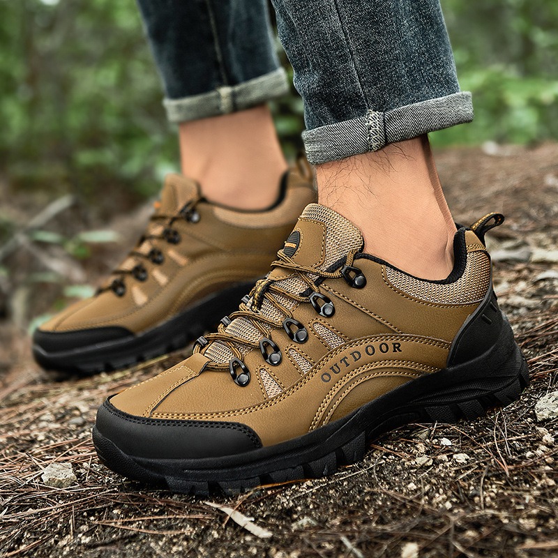 🔥Now 70% Discount 🎁 - Men's Casual Leather Good Arch Support & Non-slip Outdoor  Breathable Walking Shoes -5001