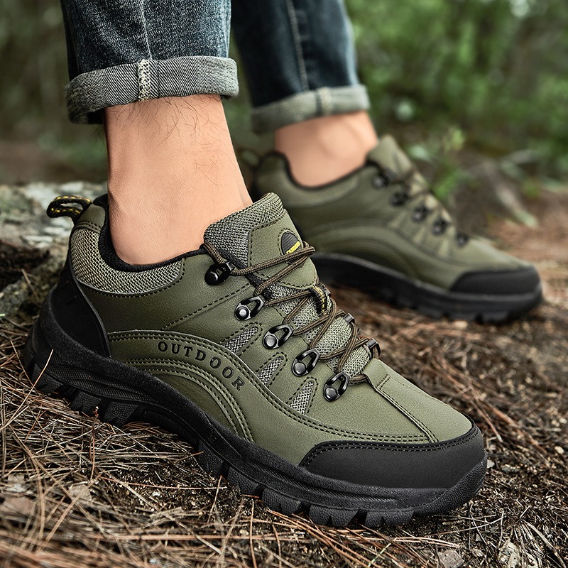 🔥Now 70% Discount 🎁 - Men's Casual Leather Good Arch Support & Non-slip Outdoor  Breathable Walking Shoes -5001
