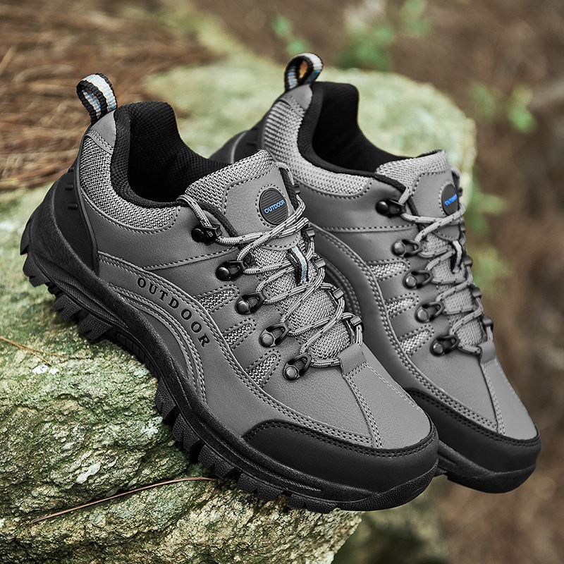 🔥Now 70% Discount 🎁 - Men's Casual Leather Good Arch Support & Non-slip Outdoor  Breathable Walking Shoes -5001