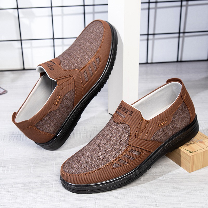 🔥Last Day Promotion 70% OFF 🎁 Men's Casual Leather Good Arch Support & Non-slip Outdoor Breathable Walking Shoes - 2003