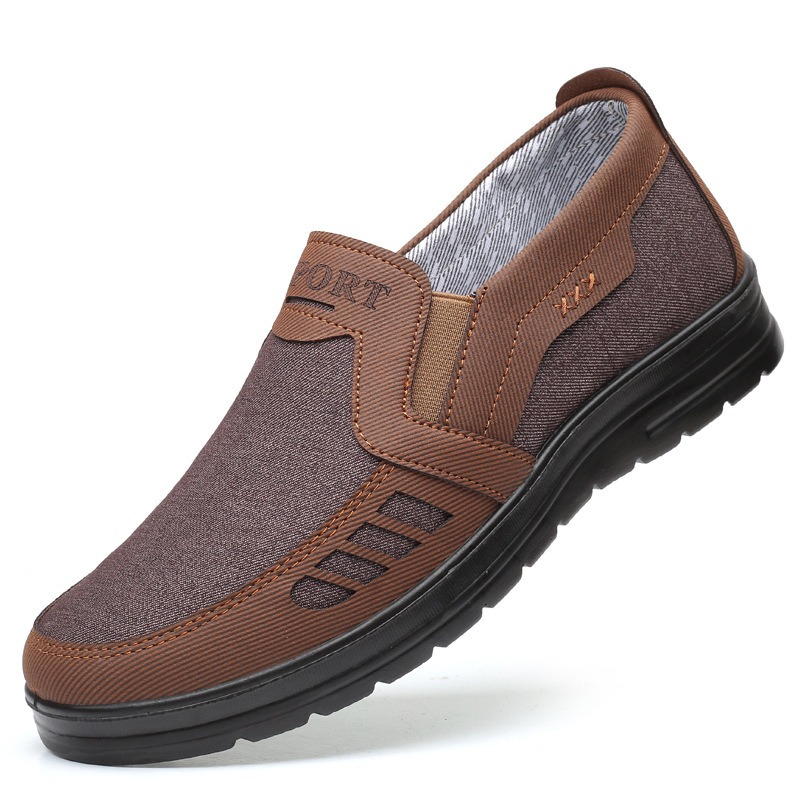 🔥Last Day Promotion 70% OFF 🎁 Men's Casual Leather Good Arch Support & Non-slip Outdoor Breathable Walking Shoes - 2002