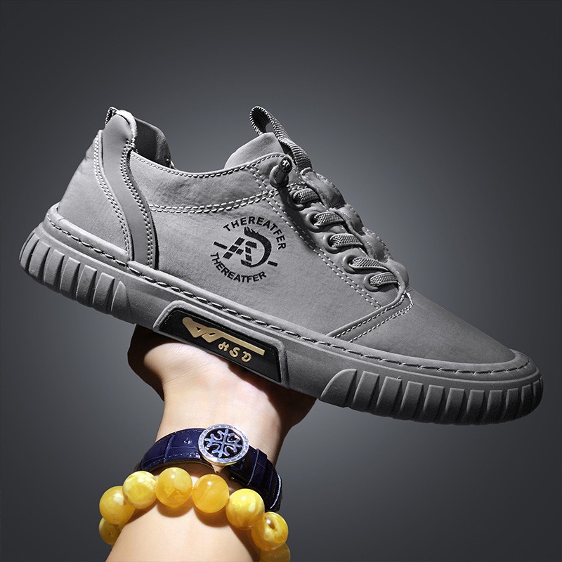 🔥Last Day Promotion 70% OFF 🎁 Men's Casual Leather Good Arch Support & Non-slip Outdoor Breathable Walking Shoes - 2058