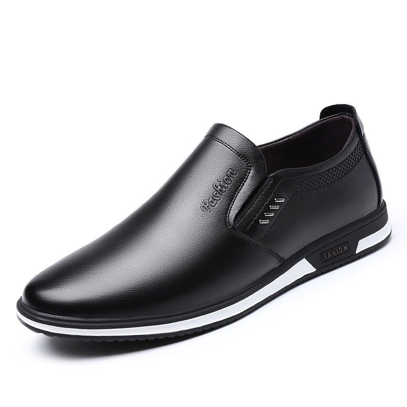 🔥Hot Sale🎁—70% OFF 🎉Men Splicing Non Slip Business Casual Comfortable Leather Oxfords - 2065