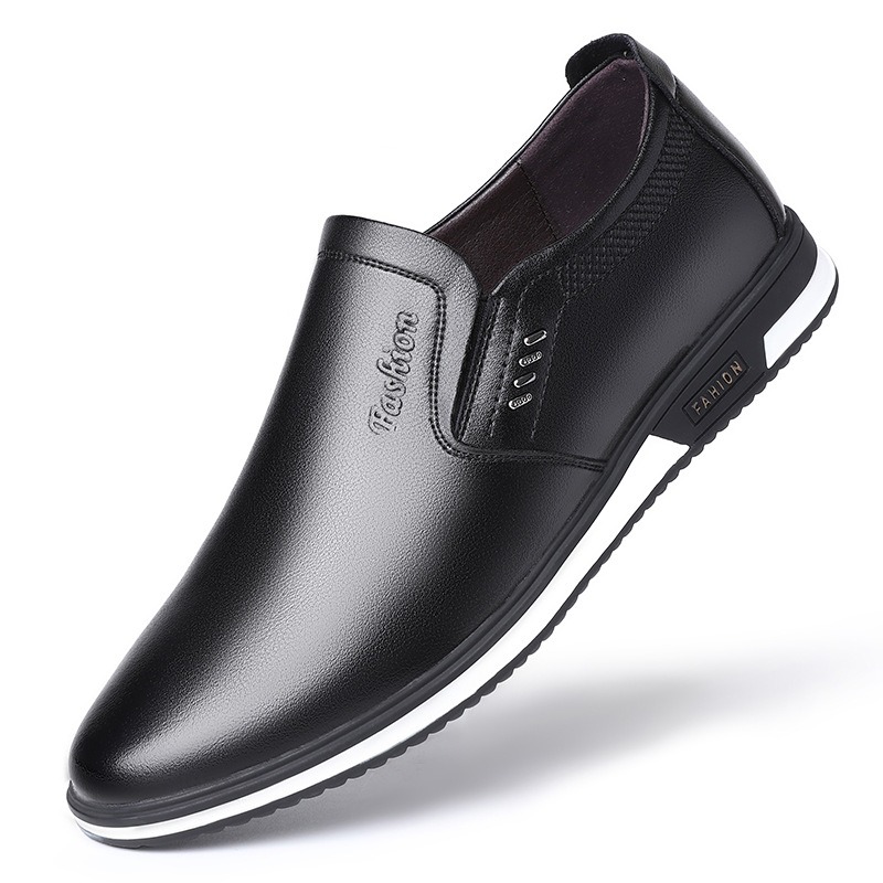 🔥Hot Sale🎁—70% OFF 🎉Men Splicing Non Slip Business Casual Comfortable Leather Oxfords - 2065
