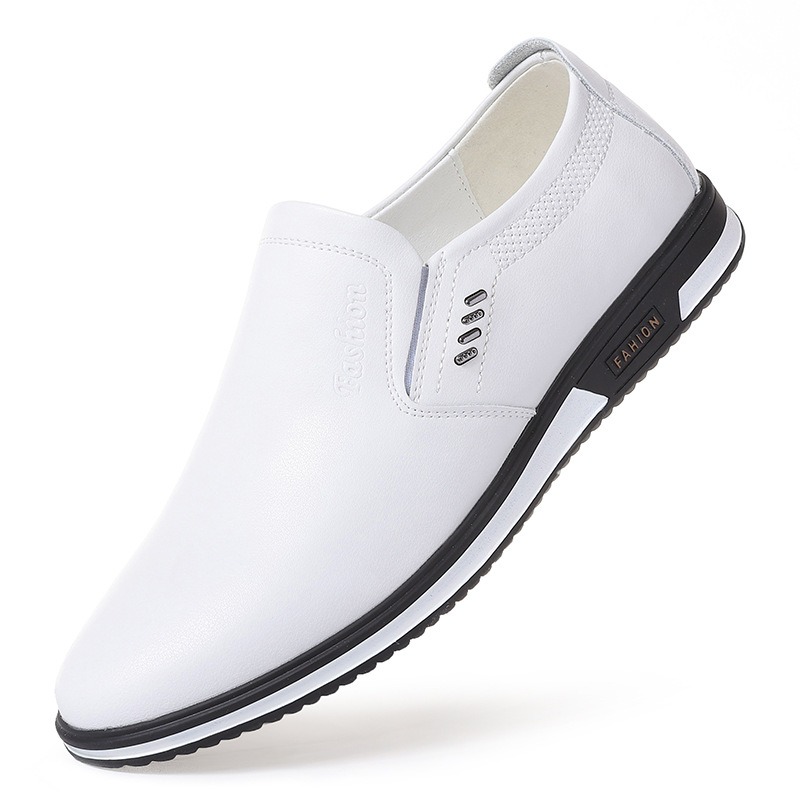 🔥Hot Sale🎁—70% OFF 🎉Men Splicing Non Slip Business Casual Comfortable Leather Oxfords - 2065