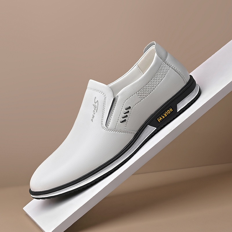 🔥Hot Sale🎁—70% OFF 🎉Men Splicing Non Slip Business Casual Comfortable Leather Oxfords - 2065