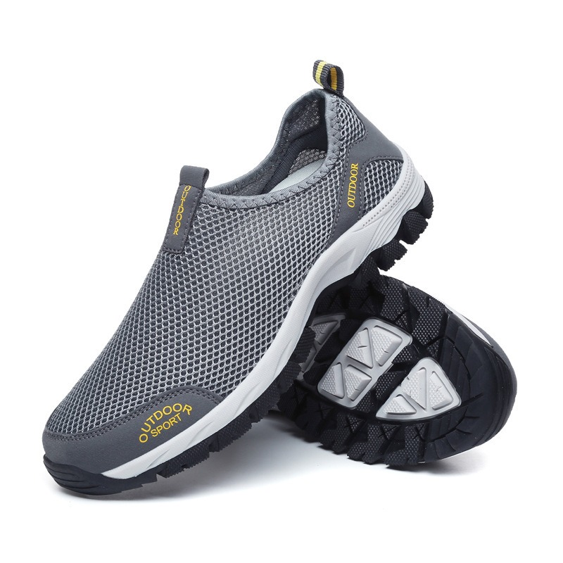 🔥Last Day Promotion 70% OFF 🎁 Men's Good Arch Support & Non-slip Outdoor Breathable Walking Shoes - 3005