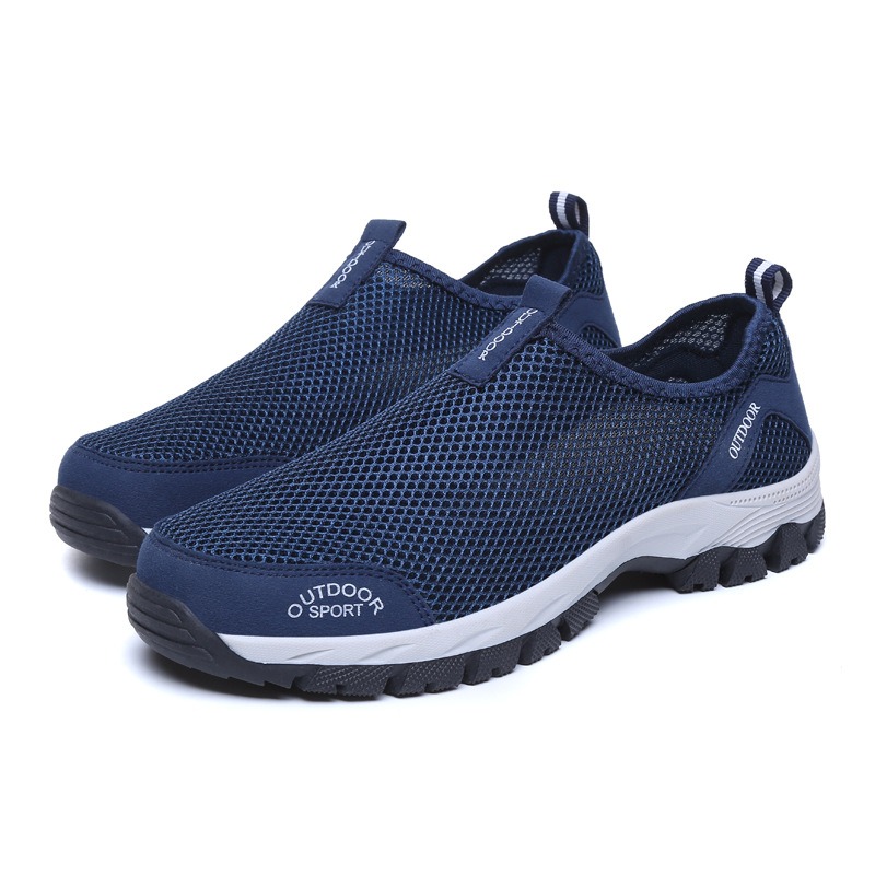🔥Last Day Promotion 70% OFF 🎁 Men's Good Arch Support & Non-slip Outdoor Breathable Walking Shoes - 3005