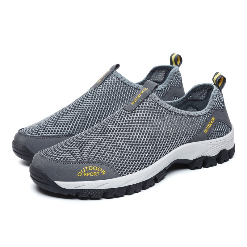 🔥Last Day Promotion 70% OFF 🎁 Men's Good Arch Support & Non-slip Outdoor Breathable Walking Shoes - 3005