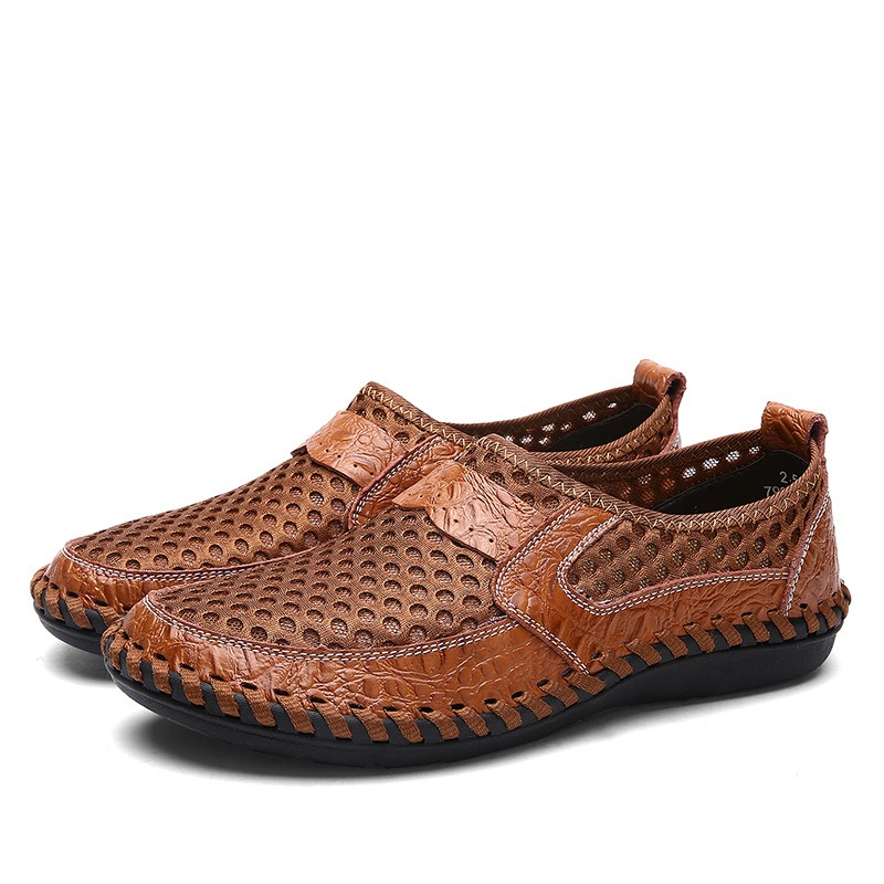🔥Last Day Promotion 70% OFF 🎁 Men's Good Arch Support & Non-slip Outdoor Breathable Walking Shoes - 3017