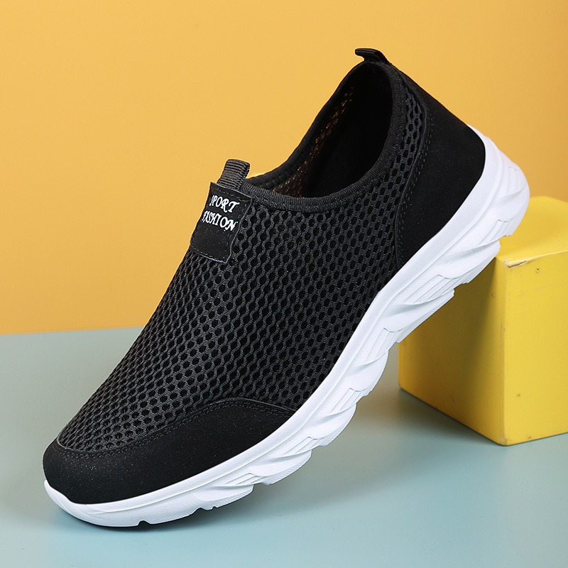 🔥Last Day Promotion 70% OFF 🎁 Men's Casual Leather Good Arch Support & Non-slip Outdoor Breathable Walking Shoes - 2001