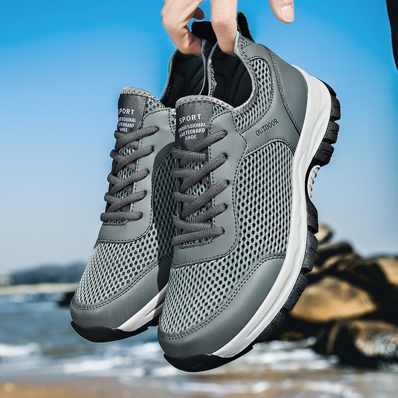 🔥Last Day Promotion 70% OFF 🎁 Men's Good Arch Support & Non-slip Outdoor Breathable Walking Shoes - 6002