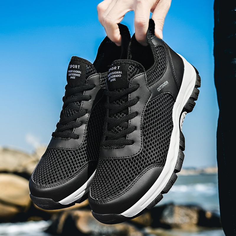 🔥Last Day Promotion 70% OFF 🎁 Men's Good Arch Support & Non-slip Outdoor Breathable Walking Shoes - 6002