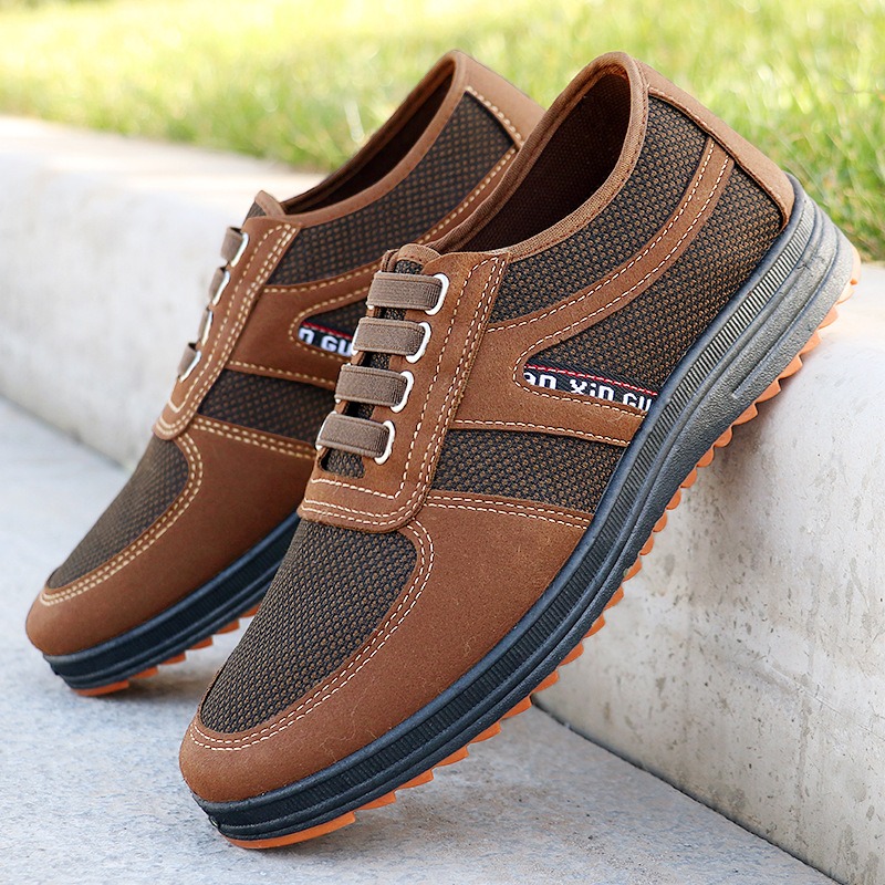 🔥Last Day Promotion 70% OFF 🎁 Men Arch Support & Breathable and Light & Non-Slip Shoes - Comfy  Walking Shoes - sm002