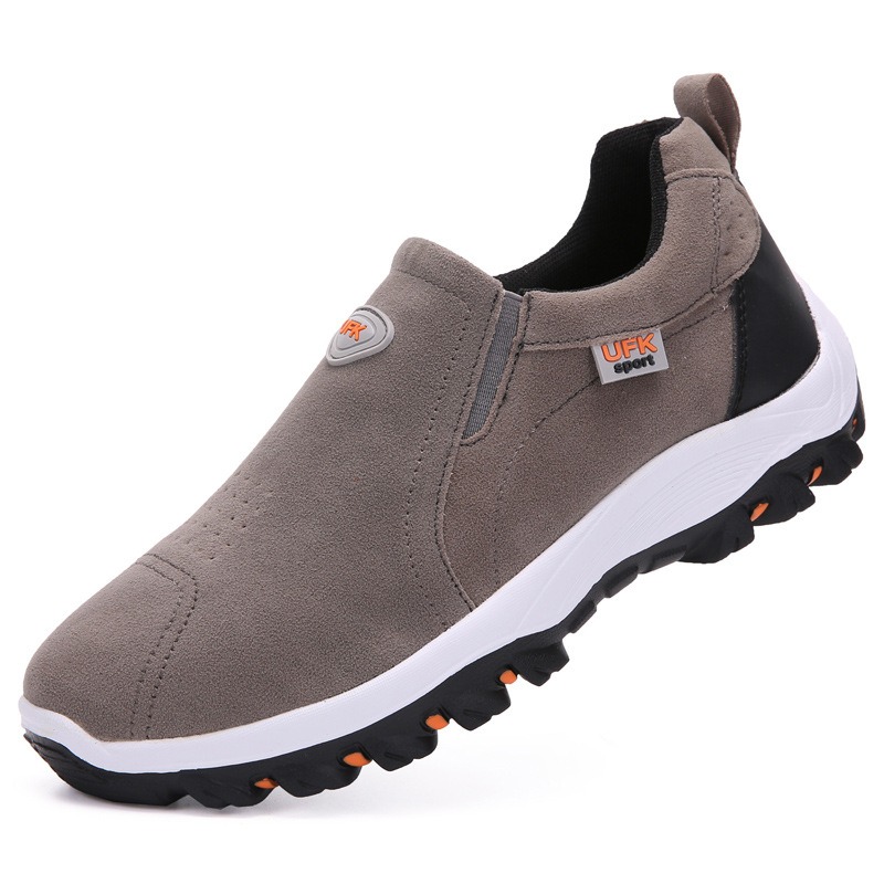 🔥Last Day Promotion 70% OFF 🎁  Men's Outdoor Non-slip Comfy Arch Support Walking Shoes, Comfy Orthopedic Walking Shoes - 2012
