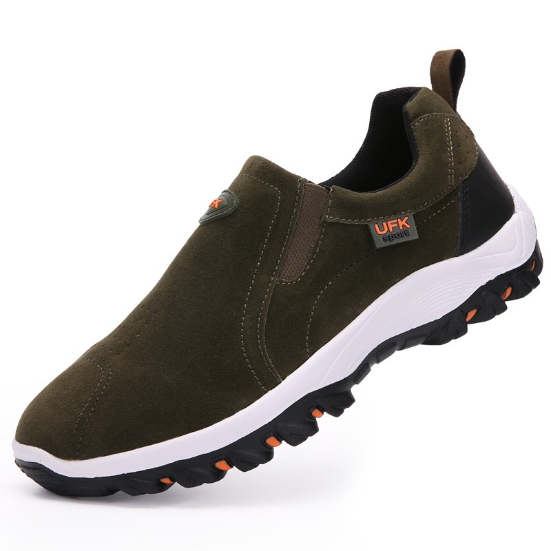 🔥Last Day Promotion 70% OFF 🎁  Men's Outdoor Non-slip Comfy Arch Support Walking Shoes, Comfy Orthopedic Walking Shoes - 2012