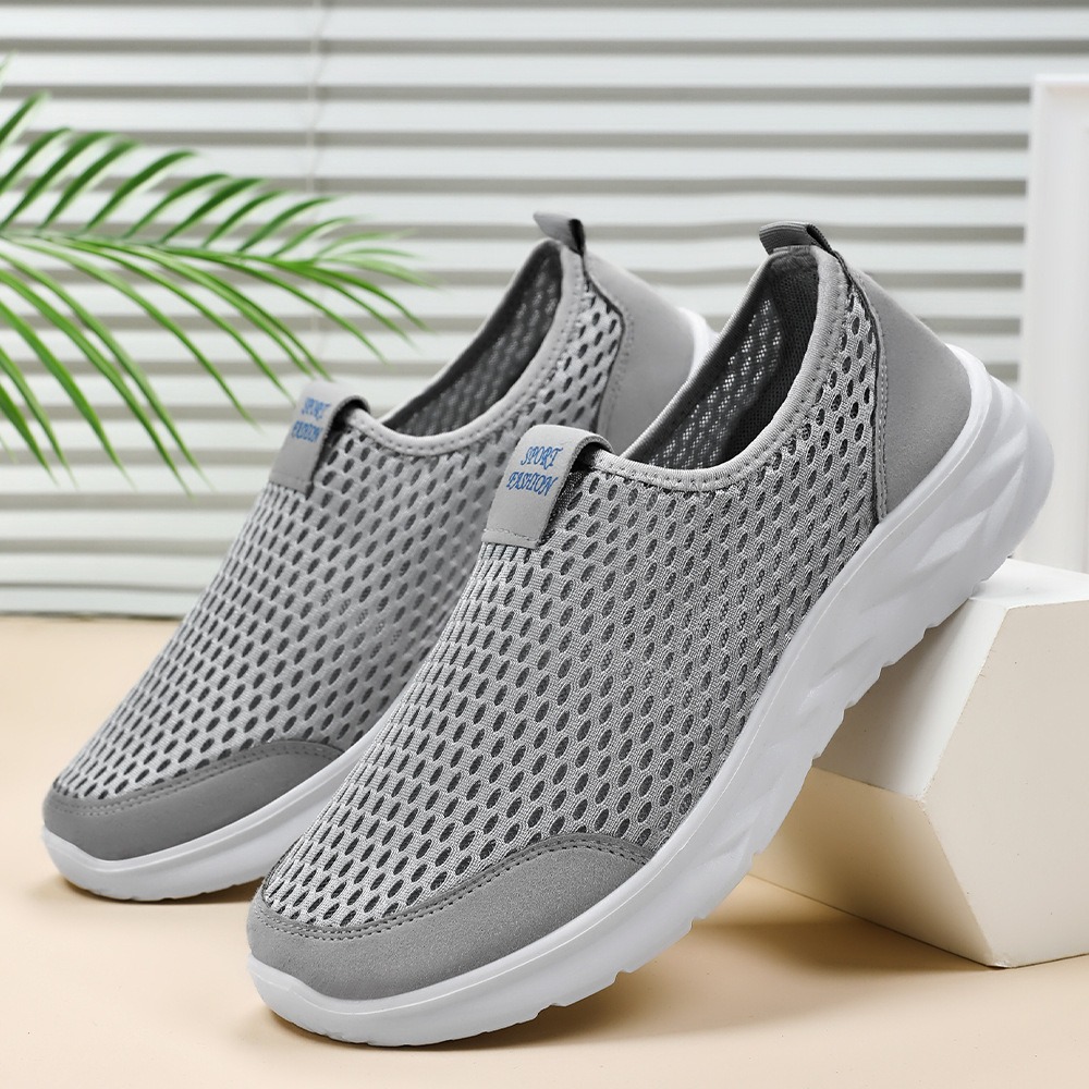 🔥Last Day Promotion 70% OFF 🎁 Men's Casual Leather Good Arch Support & Non-slip Outdoor Breathable Walking Shoes - 2001