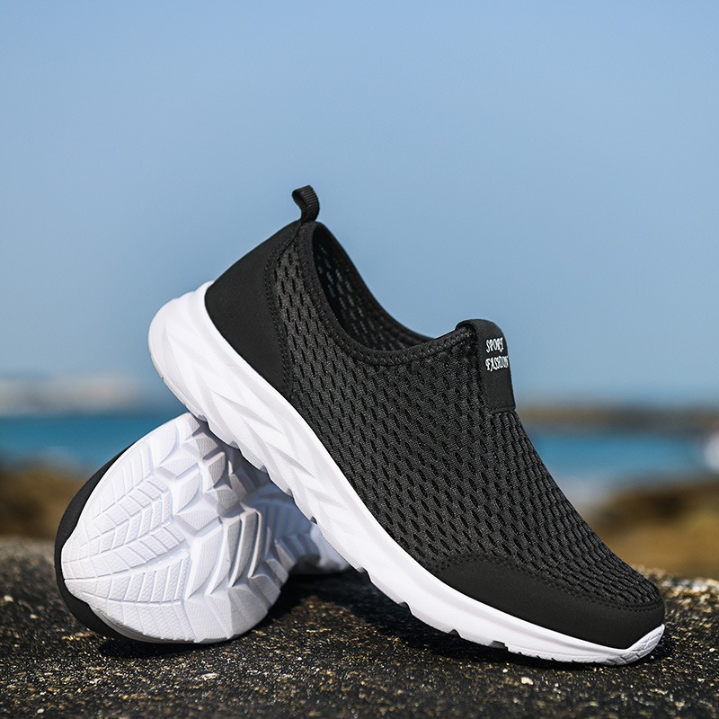 🔥Last Day Promotion 70% OFF 🎁 Men's Casual Leather Good Arch Support & Non-slip Outdoor Breathable Walking Shoes - 2001