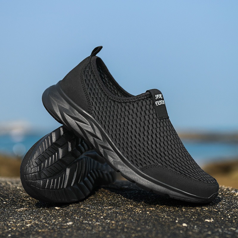 🔥Last Day Promotion 70% OFF 🎁 Men's Casual Leather Good Arch Support & Non-slip Outdoor Breathable Walking Shoes - 2001
