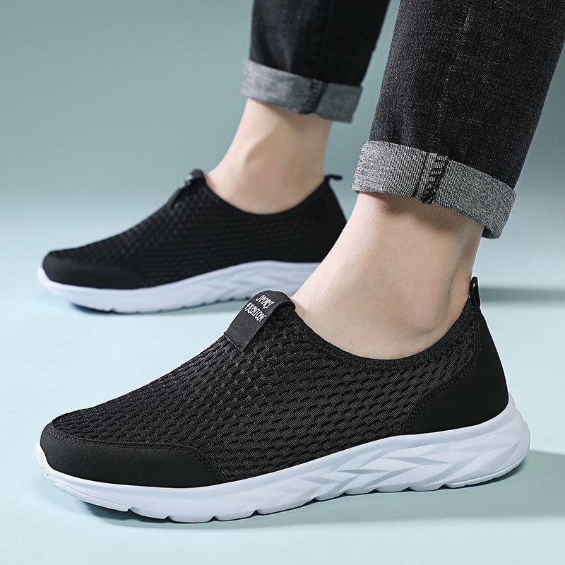 🔥Last Day Promotion 70% OFF 🎁 Men's Casual Leather Good Arch Support & Non-slip Outdoor Breathable Walking Shoes - 2001