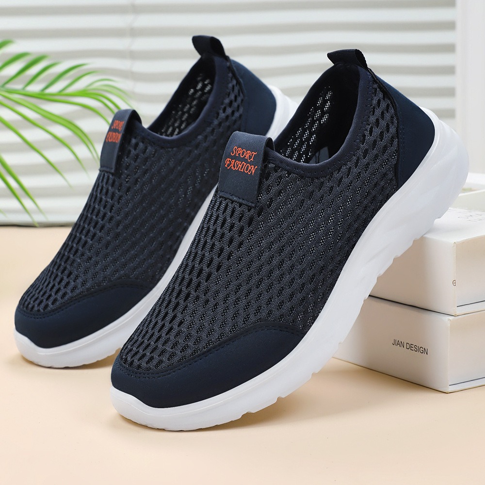 🔥Last Day Promotion 70% OFF 🎁 Men's Casual Leather Good Arch Support & Non-slip Outdoor Breathable Walking Shoes - 2001