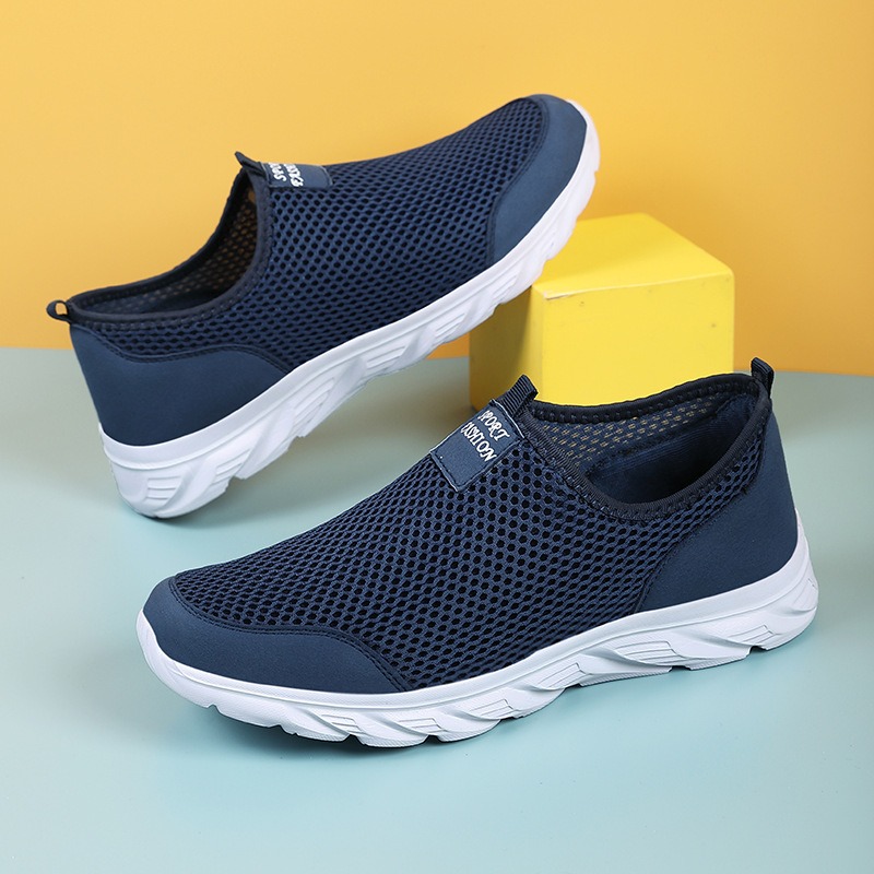 🔥Last Day Promotion 70% OFF 🎁 Men's Casual Leather Good Arch Support & Non-slip Outdoor Breathable Walking Shoes - 2001