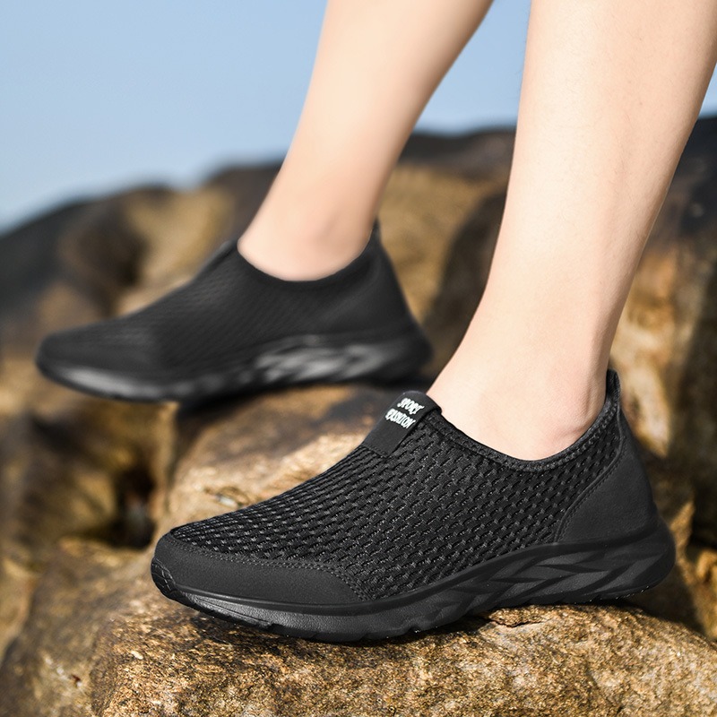 🔥Last Day Promotion 70% OFF 🎁 Men's Casual Leather Good Arch Support & Non-slip Outdoor Breathable Walking Shoes - 2001