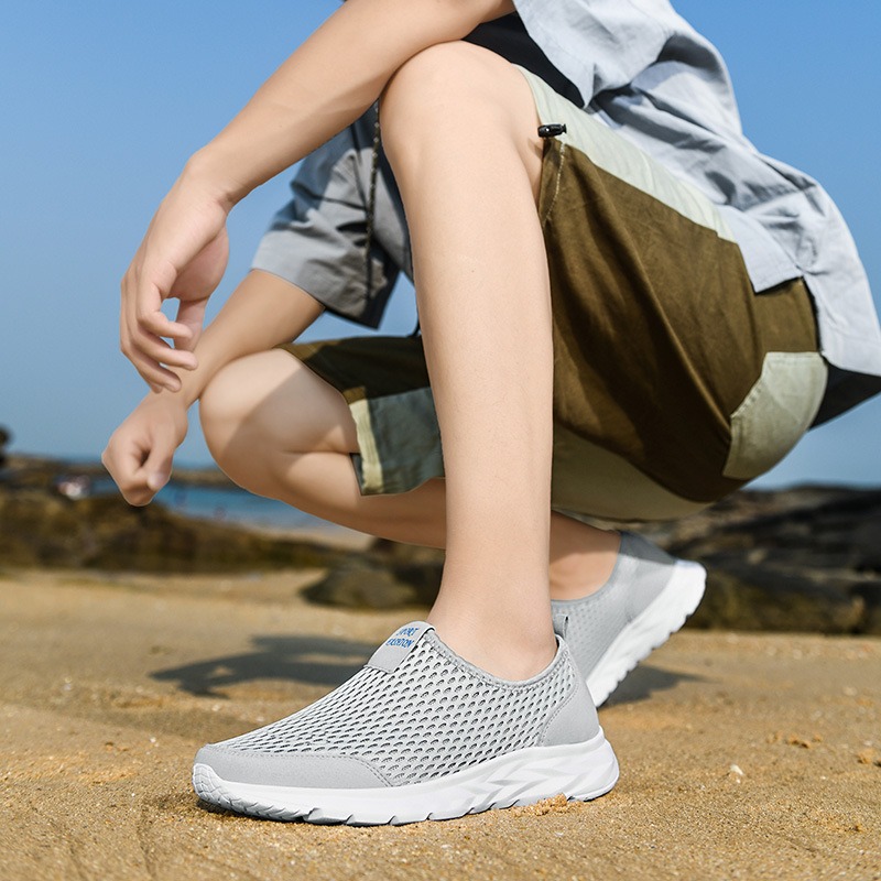🔥Last Day Promotion 70% OFF 🎁 Men's Casual Leather Good Arch Support & Non-slip Outdoor Breathable Walking Shoes - 2001