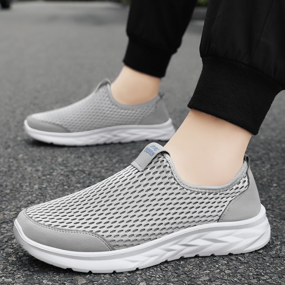 🔥Last Day Promotion 70% OFF 🎁 Men's Casual Leather Good Arch Support & Non-slip Outdoor Breathable Walking Shoes - 2001