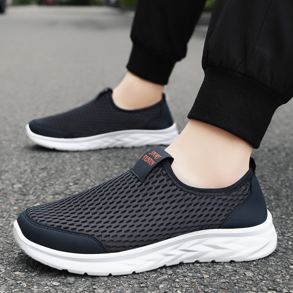 🔥Last Day Promotion 70% OFF 🎁 Men's Casual Leather Good Arch Support & Non-slip Outdoor Breathable Walking Shoes - 2001