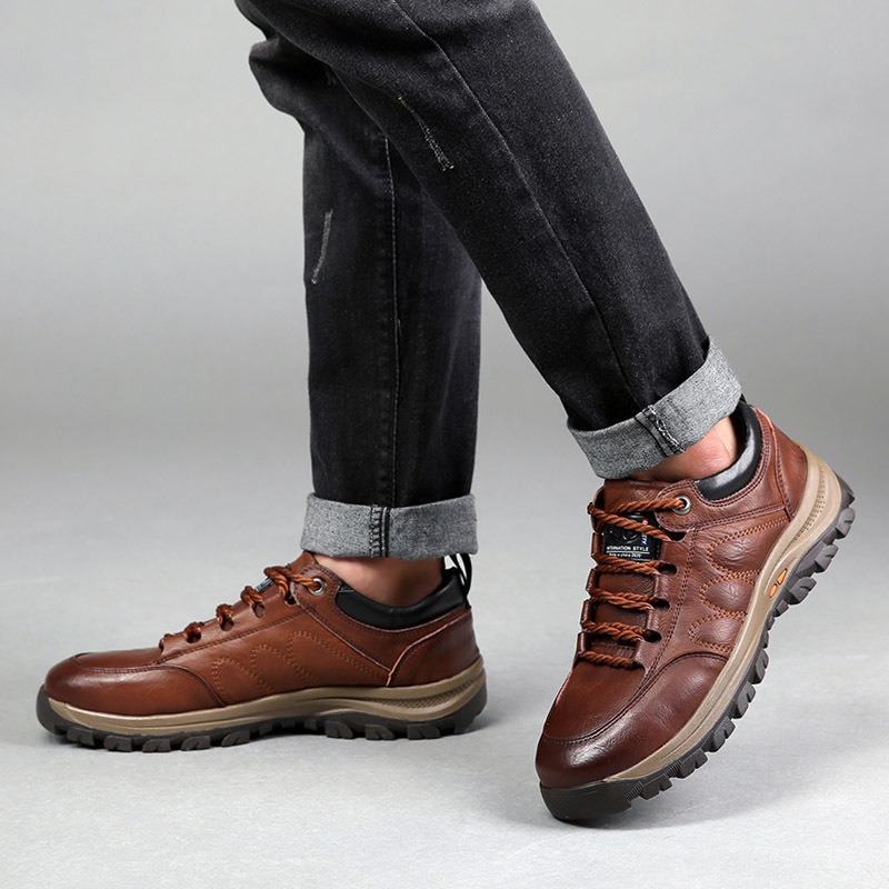 🔥Last Day Promotion 70% OFF 🎁Men's Outdoor Comfy Arch Support Waterproof Walking Shoes - 4191
