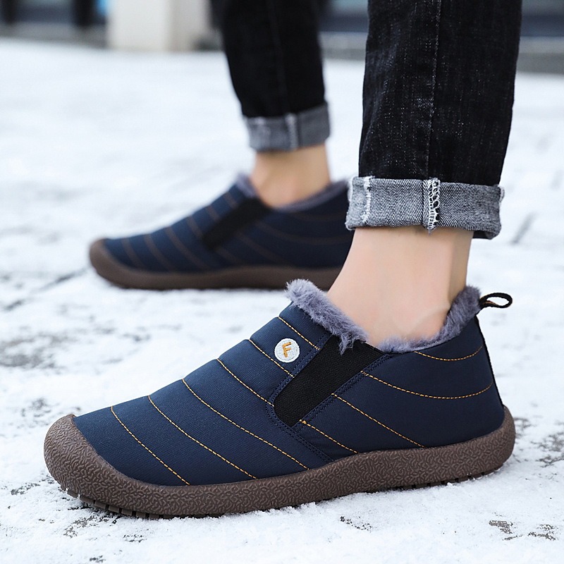 🔥Last Day Promotion 70% OFF 🎁 🔥Cotton Velvet Winter Warm Non-slip Shoes FOR MALE & FEMALE - 3041
