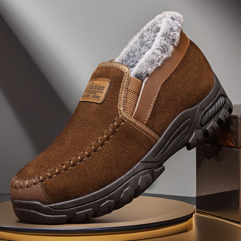 🔥Last Day Promotion 70% OFF 🎁 🔥Cotton Velvet Winter Warm Non-slip Shoes FOR MALE & FEMALE - 2031