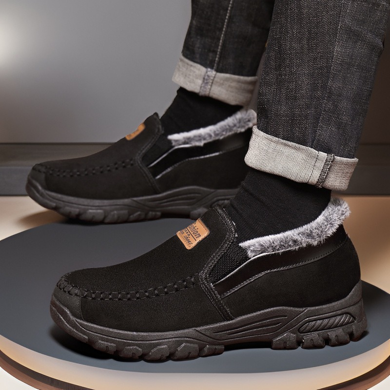 🔥Last Day Promotion 70% OFF 🎁 🔥Cotton Velvet Winter Warm Non-slip Shoes FOR MALE & FEMALE - 2031