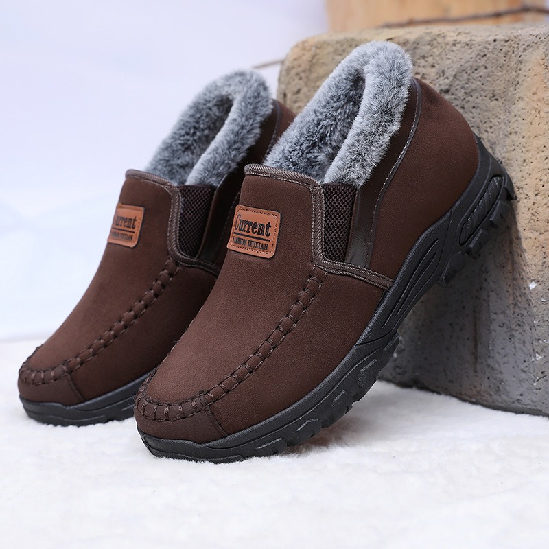 🔥Last Day Promotion 70% OFF 🎁 🔥Cotton Velvet Winter Warm Non-slip Shoes FOR MALE & FEMALE - 2031
